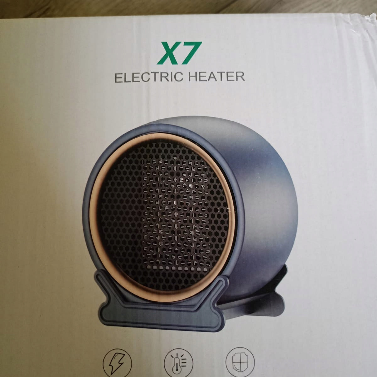 Electric heater | Ceramic heater Heater X 7 1200 W Brand Heater