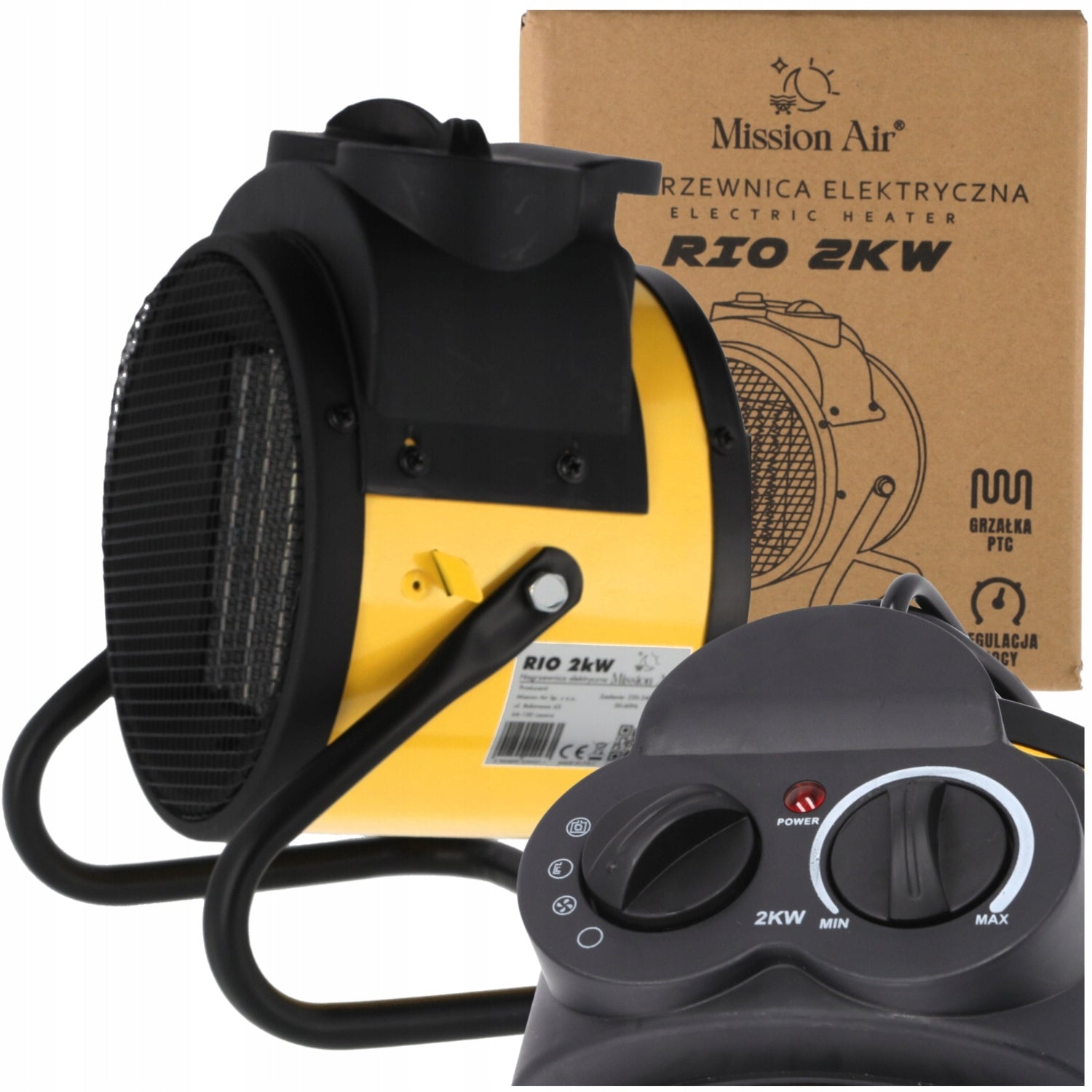 Electric heater Mission Air 2 kW