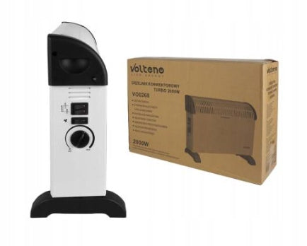 Electric heater TURBO 750W/1250W/2000W VO0268 Volteno Brand Volteno