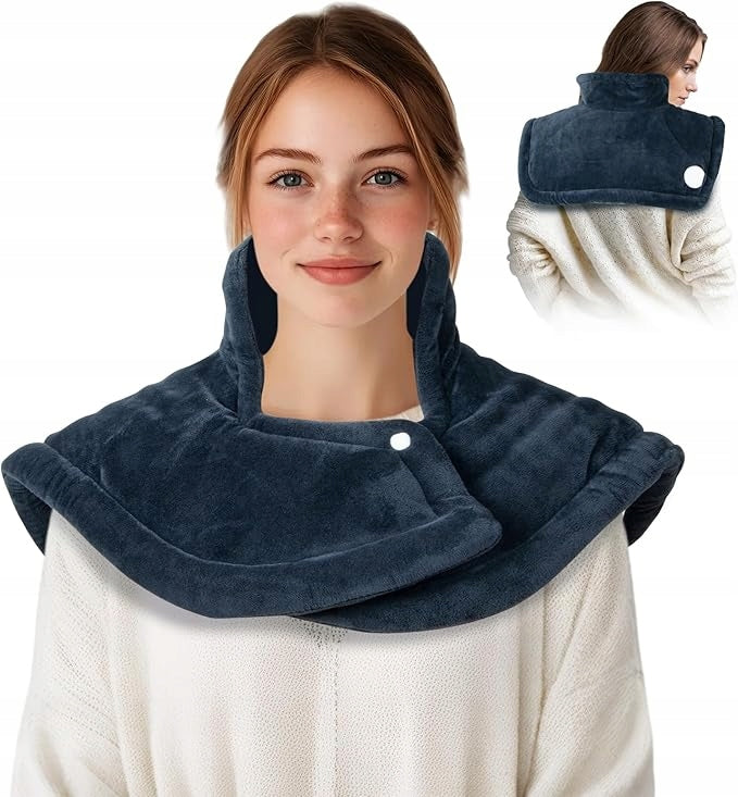 Electric heating pad 50x56 cm, for back, neck and shoulders
