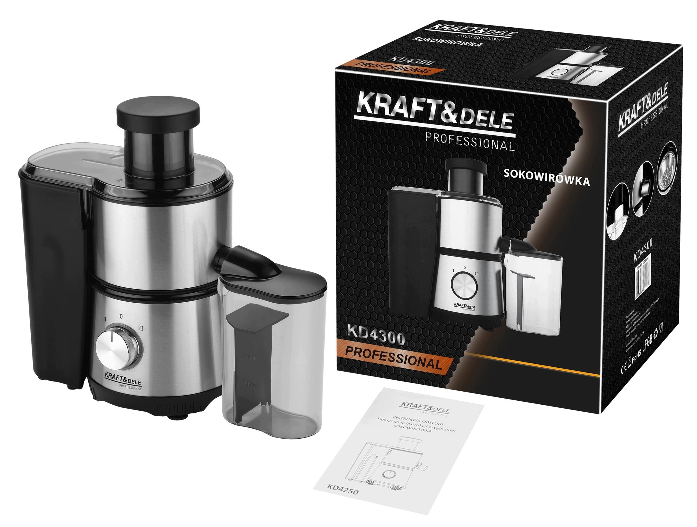 Electric juicer 1600W KD4300