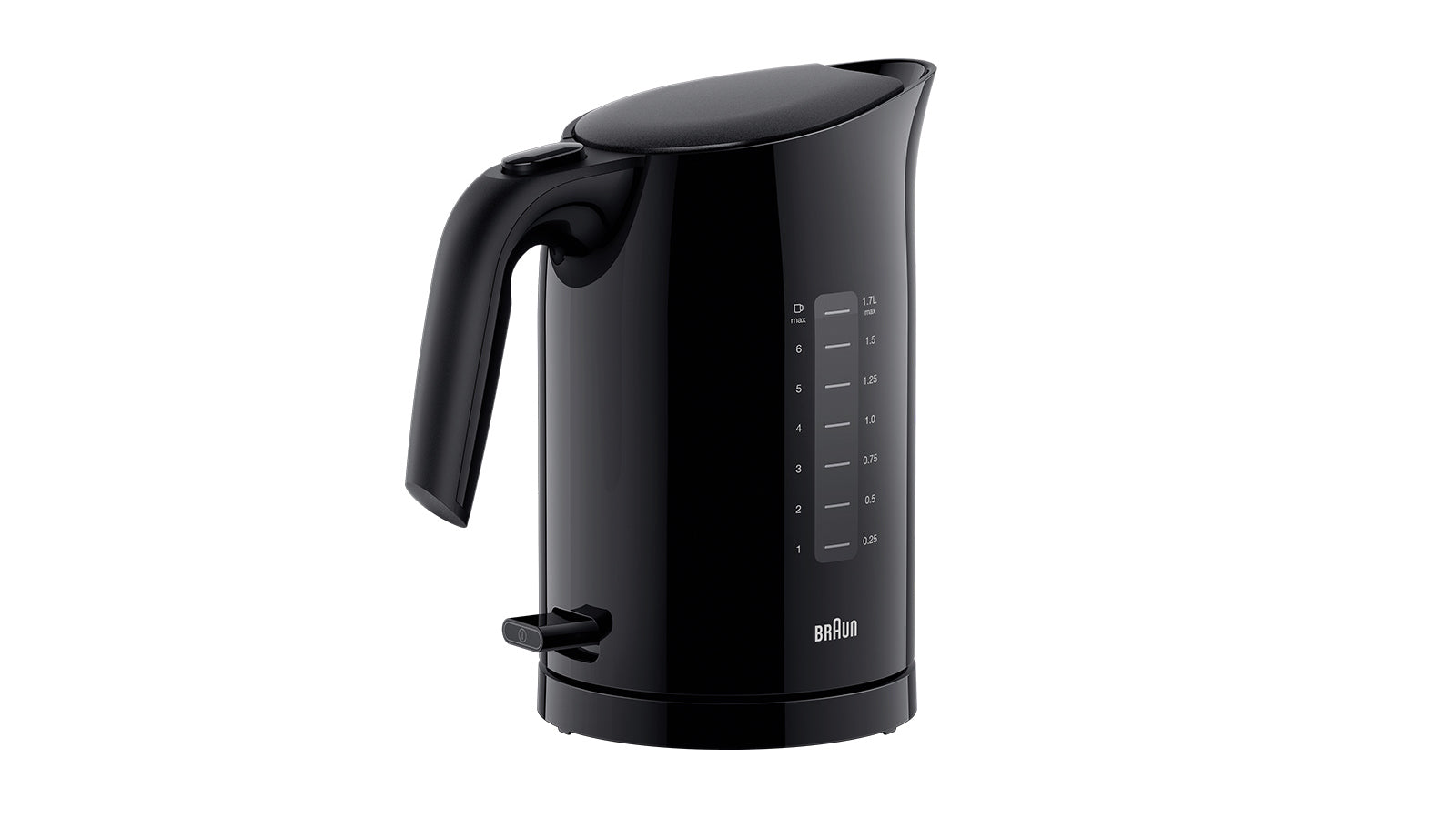 Electric kettle Braun 1,7L Black 2200 W Brand Braun