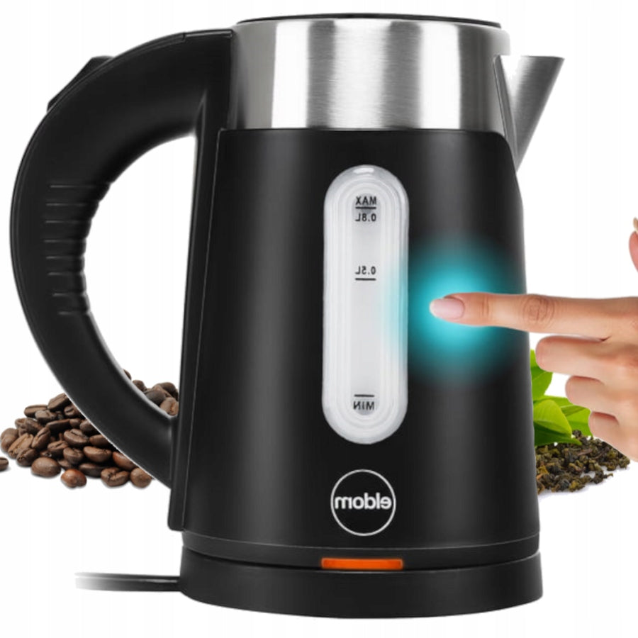 Electric kettle ELDOM C185 C Black 0,8L 1000W Double walls C 185B