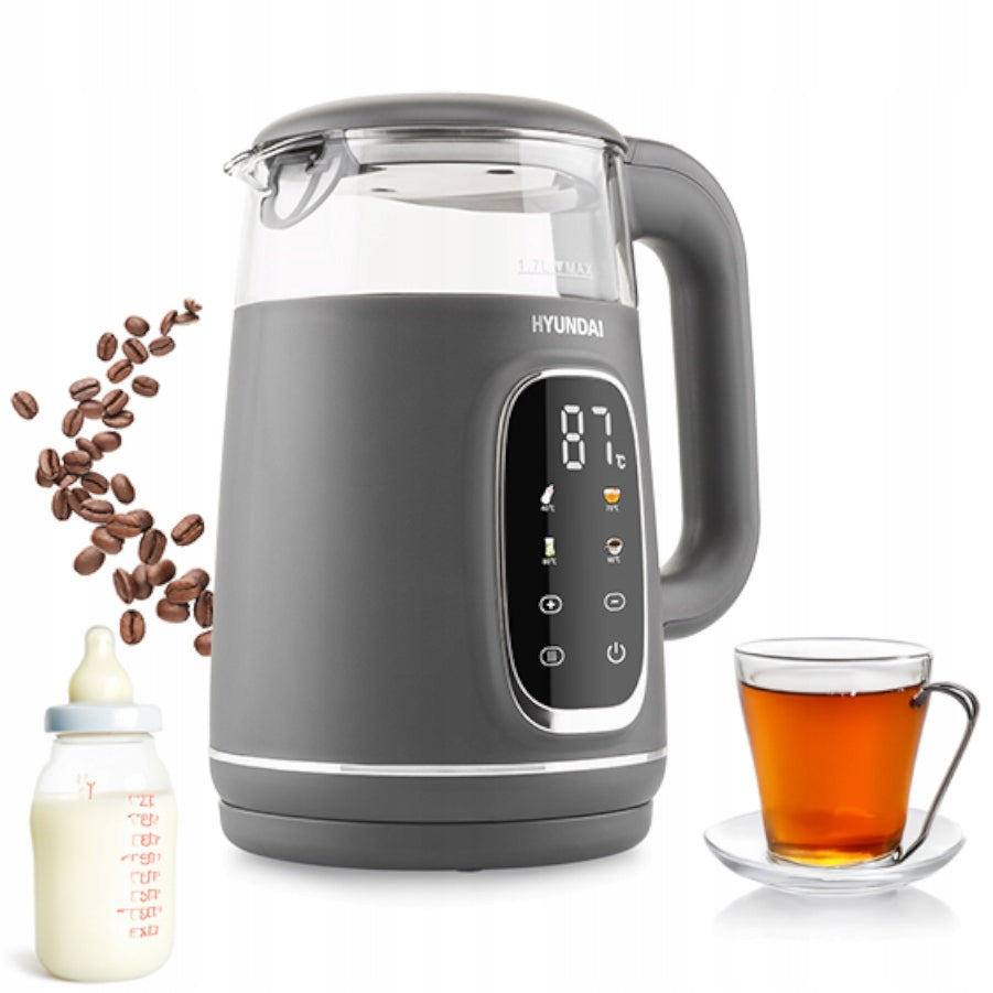 Electric kettle HYUNDAI VK-670 with temperature control 40-100°C VK670 Manufacturer code HYUVK670