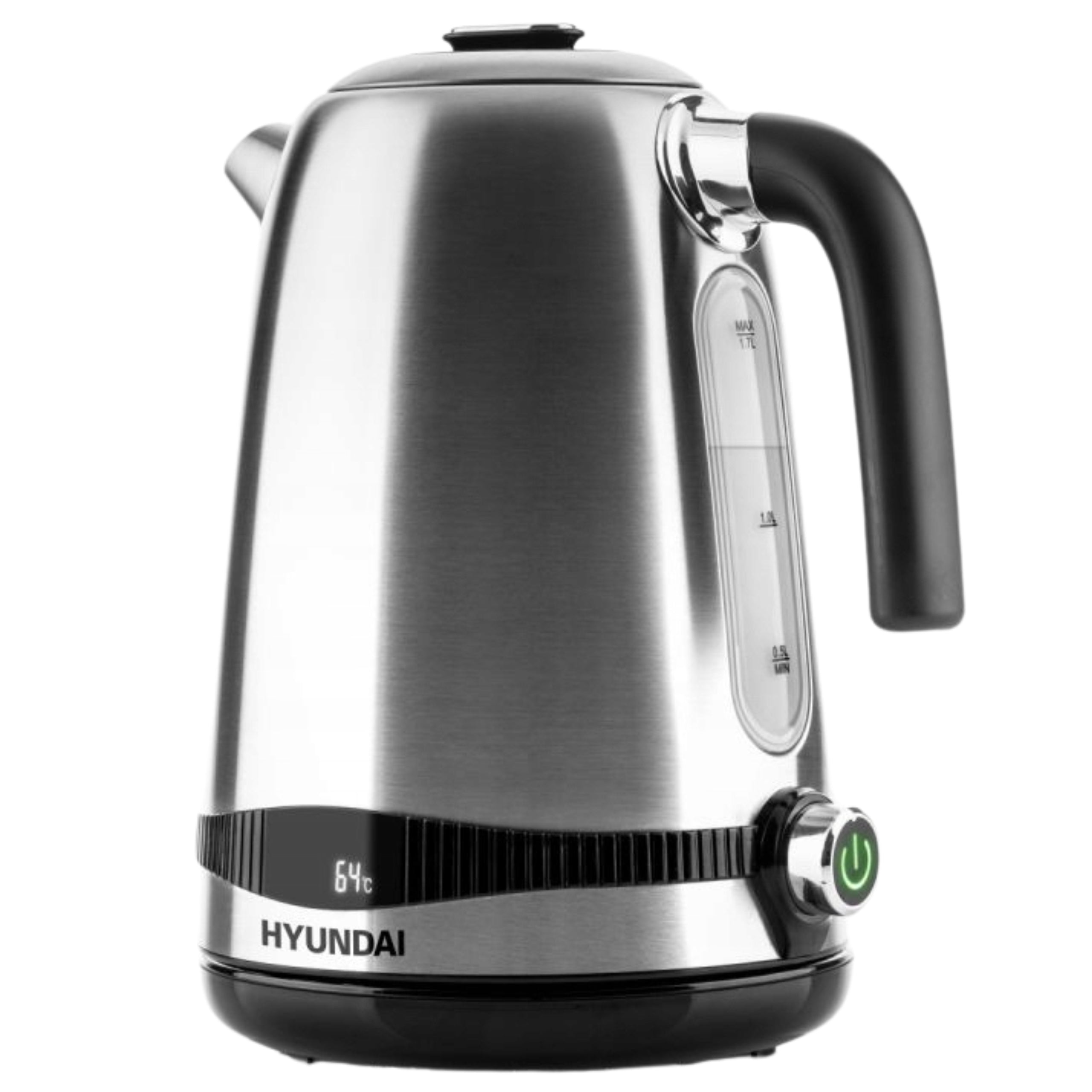 Electric kettle Hyundai VK770 with temperature control 1,7l Inox