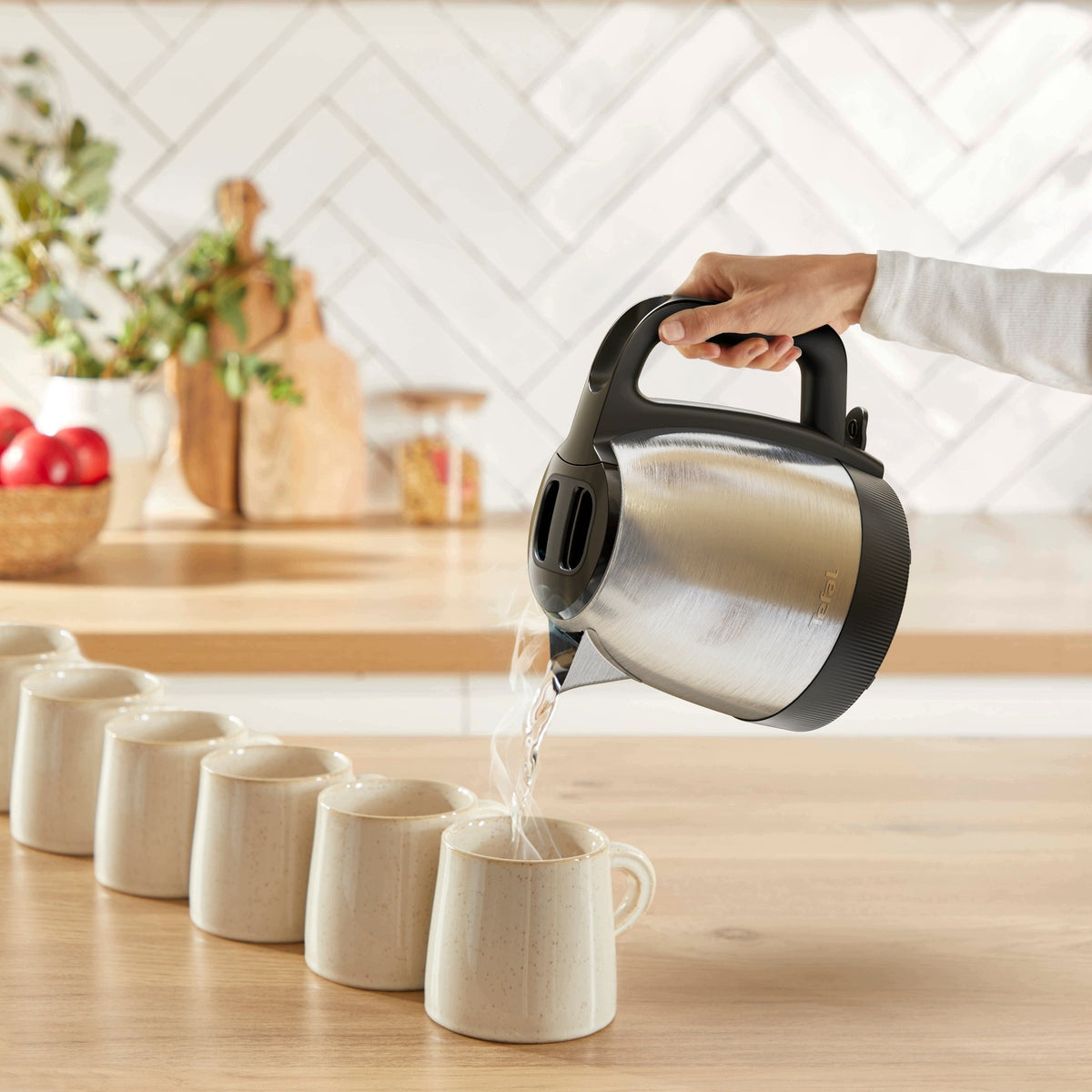 Electric kettle TEFAL Inox Express 1,2l 2000W stainless steel Packaging status original