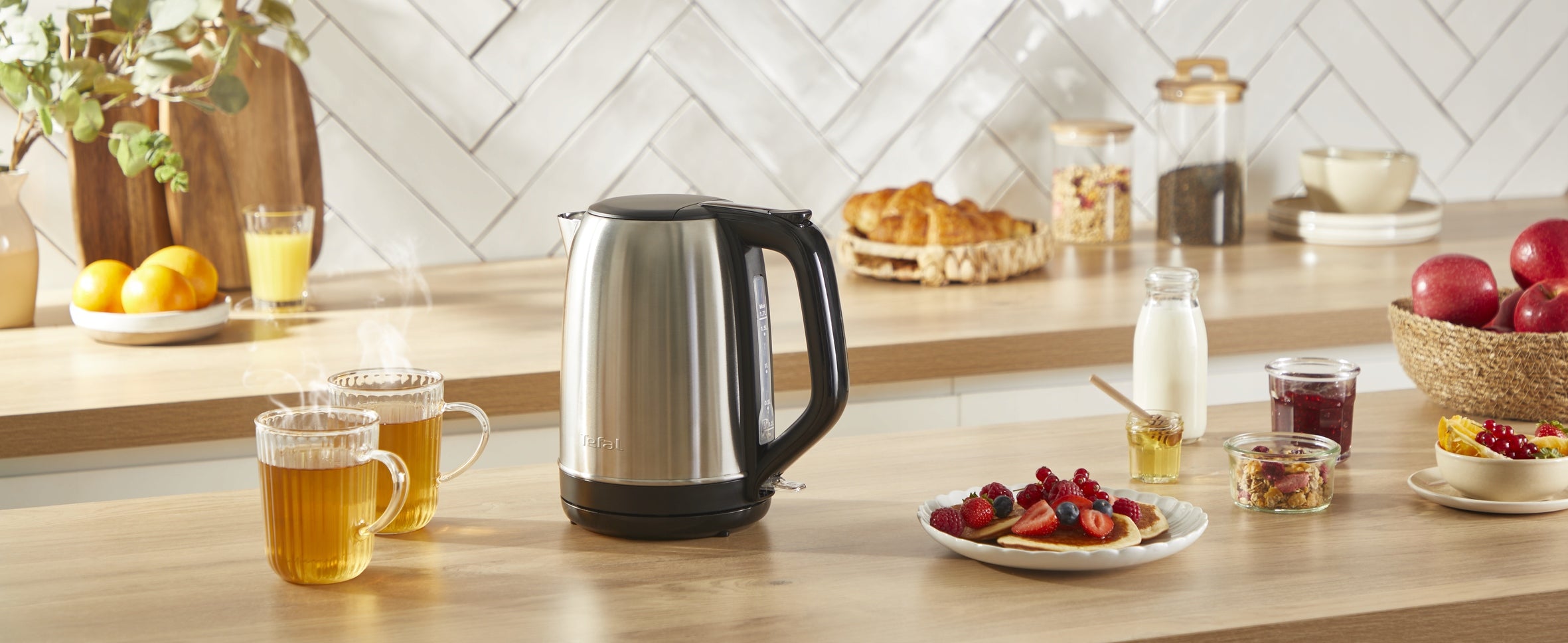 Electric kettle Tefal KO5S0DE0 2400 W 1,7 l silver/grey Brand Tefal