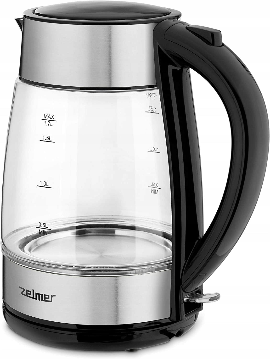 Electric kettle Zelmer ZCK8011 2200 W 1,7 l black Packaging status original