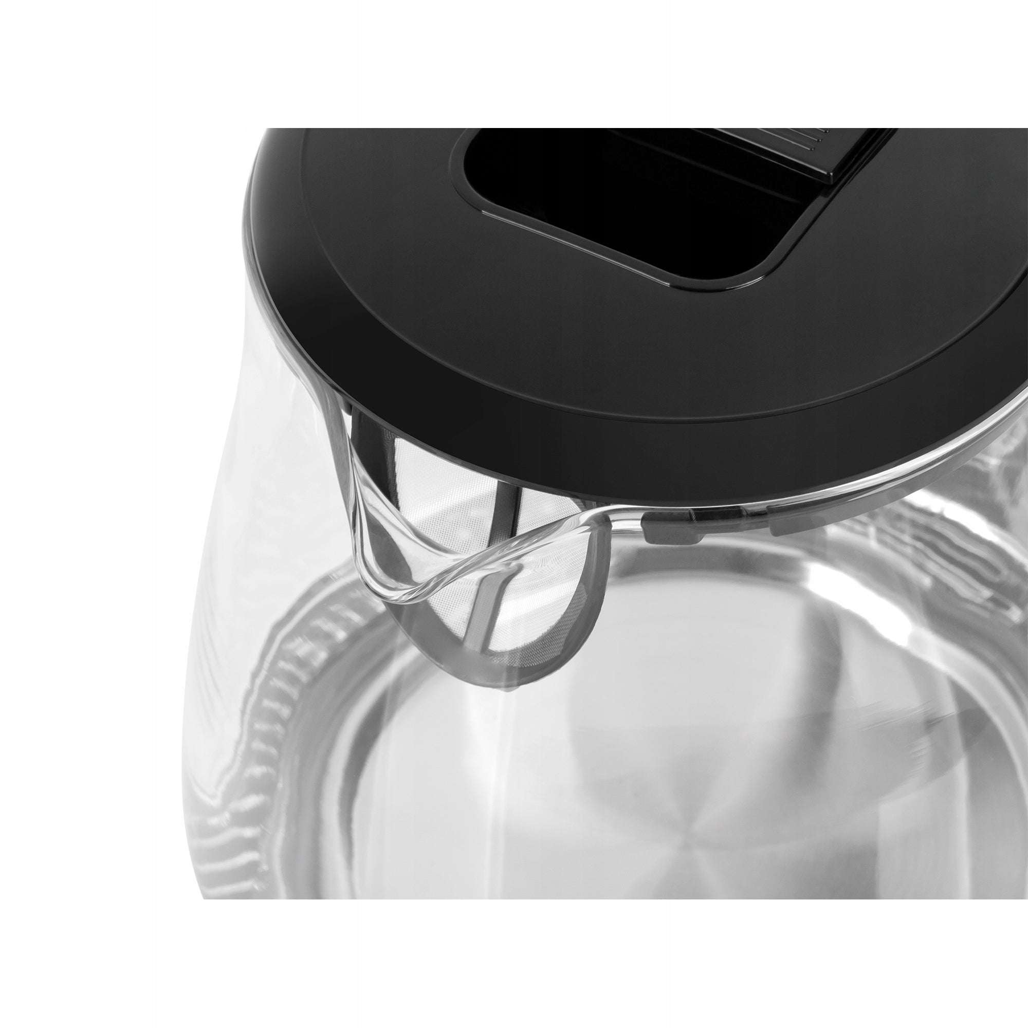 Electric kettle wireless glass black 1630W 1L Teesa Brand Teesa