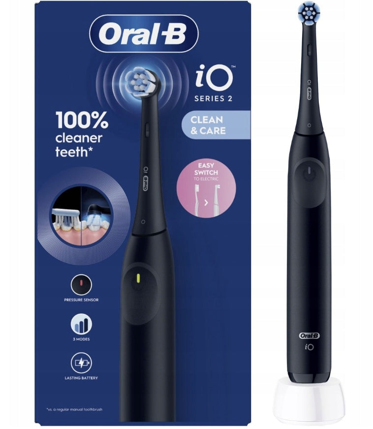 Electric magnetic toothbrush BRAUN Oral-B iO series 2 Black