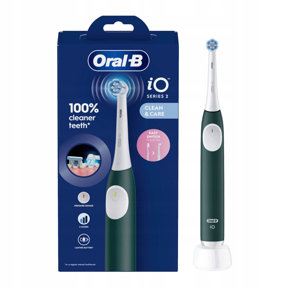 Electric magnetic toothbrush Oral-B iO 2 Forest Green