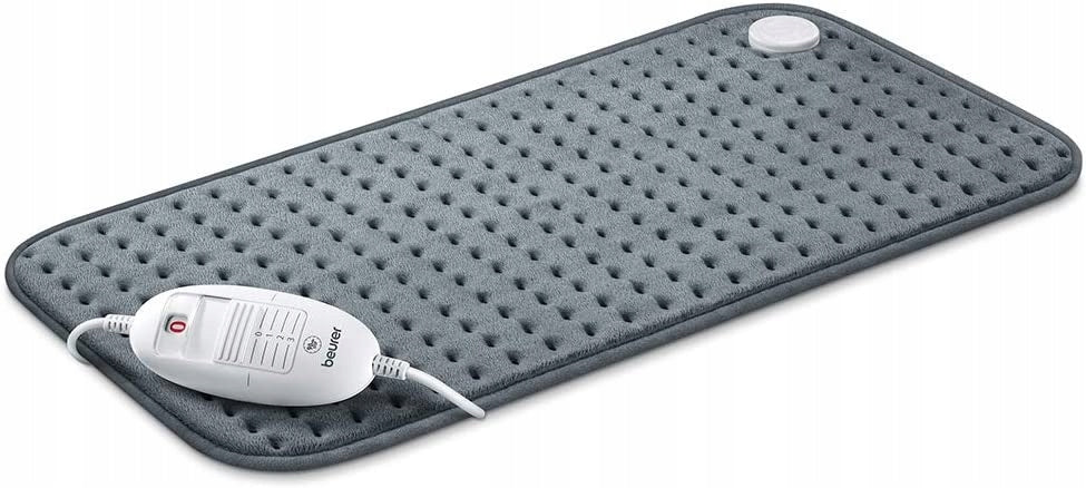 Electric mat Beurer HK 125 XXL grey fleece 100 W 60x40 cm Medical device no