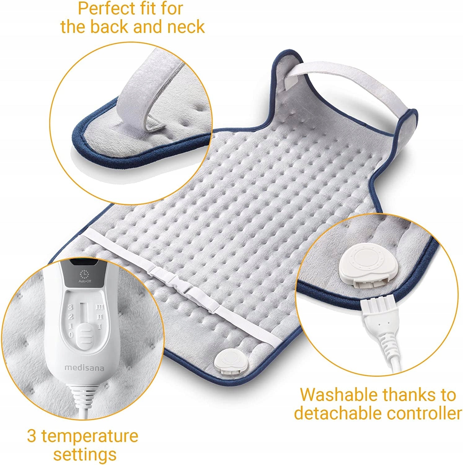 Electric mat Medisana HP 460 grey Manufacturer code 441103