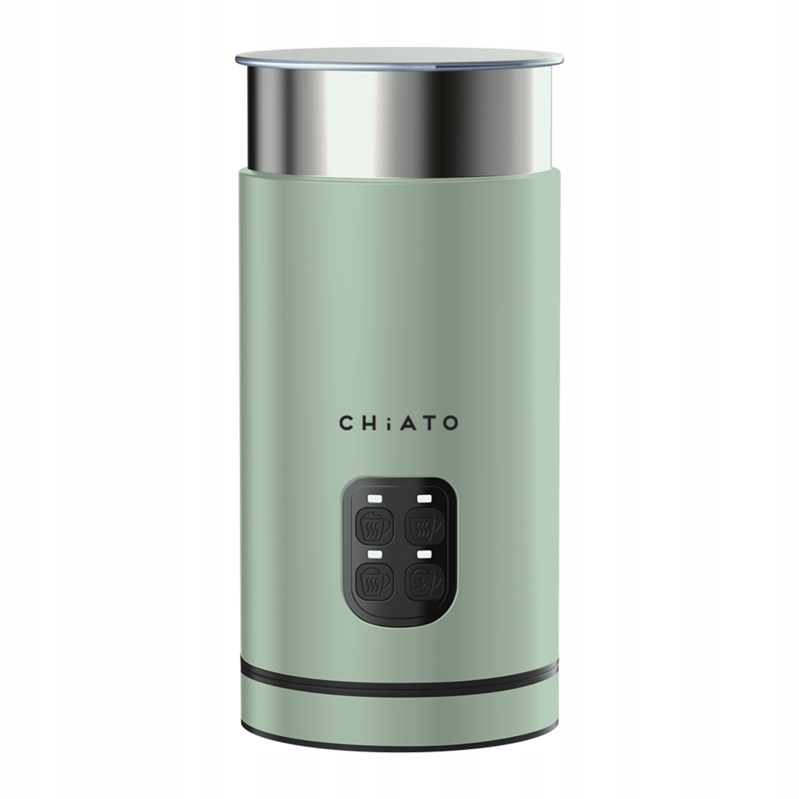 Electric milk frother 240ml 450W CHiATO milkPLAY – pistachio