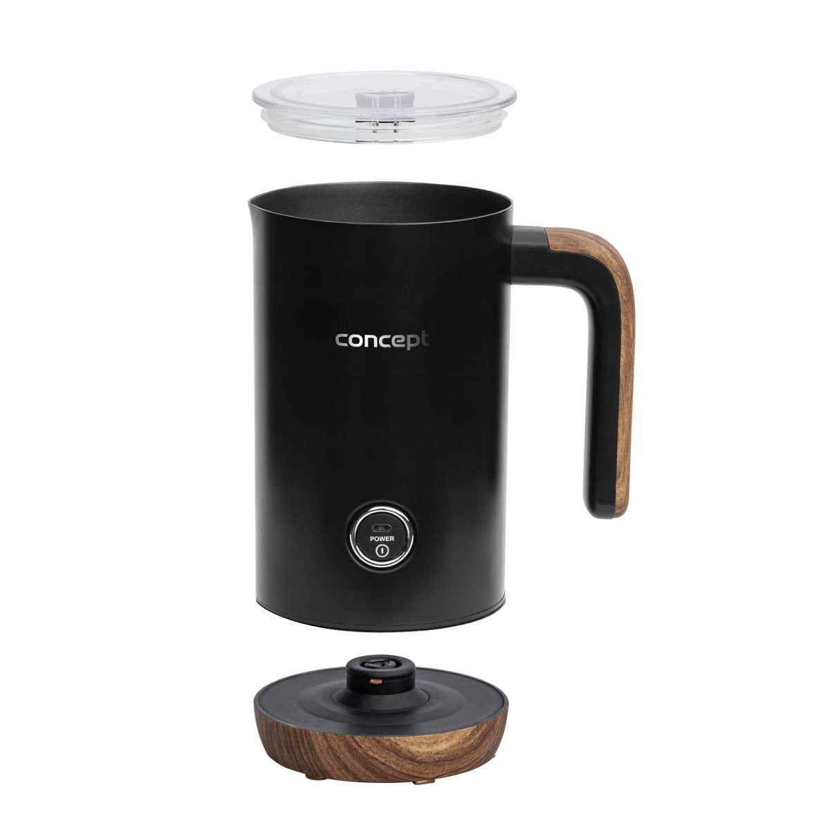 Electric milk frother CONCEPT NORDIC black steel Brand Concept