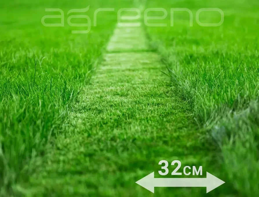 Electric mower 32cm 2200W Mega STRONG 2x KNIFE Large basket agreeno AG021 Basket capacity 28 l