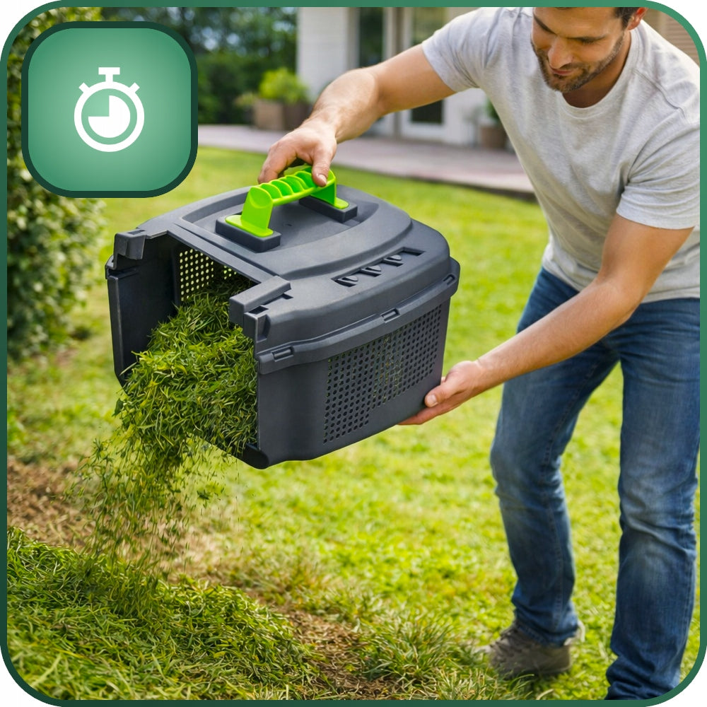 Electric mower 32cm 2200W Mega STRONG 2x KNIFE Large basket agreeno AG021 Model AG021N