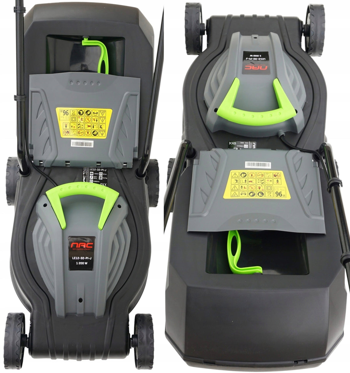 Electric mower NAC LE12-32-PI-J 1200W with induction motor Brand NAC