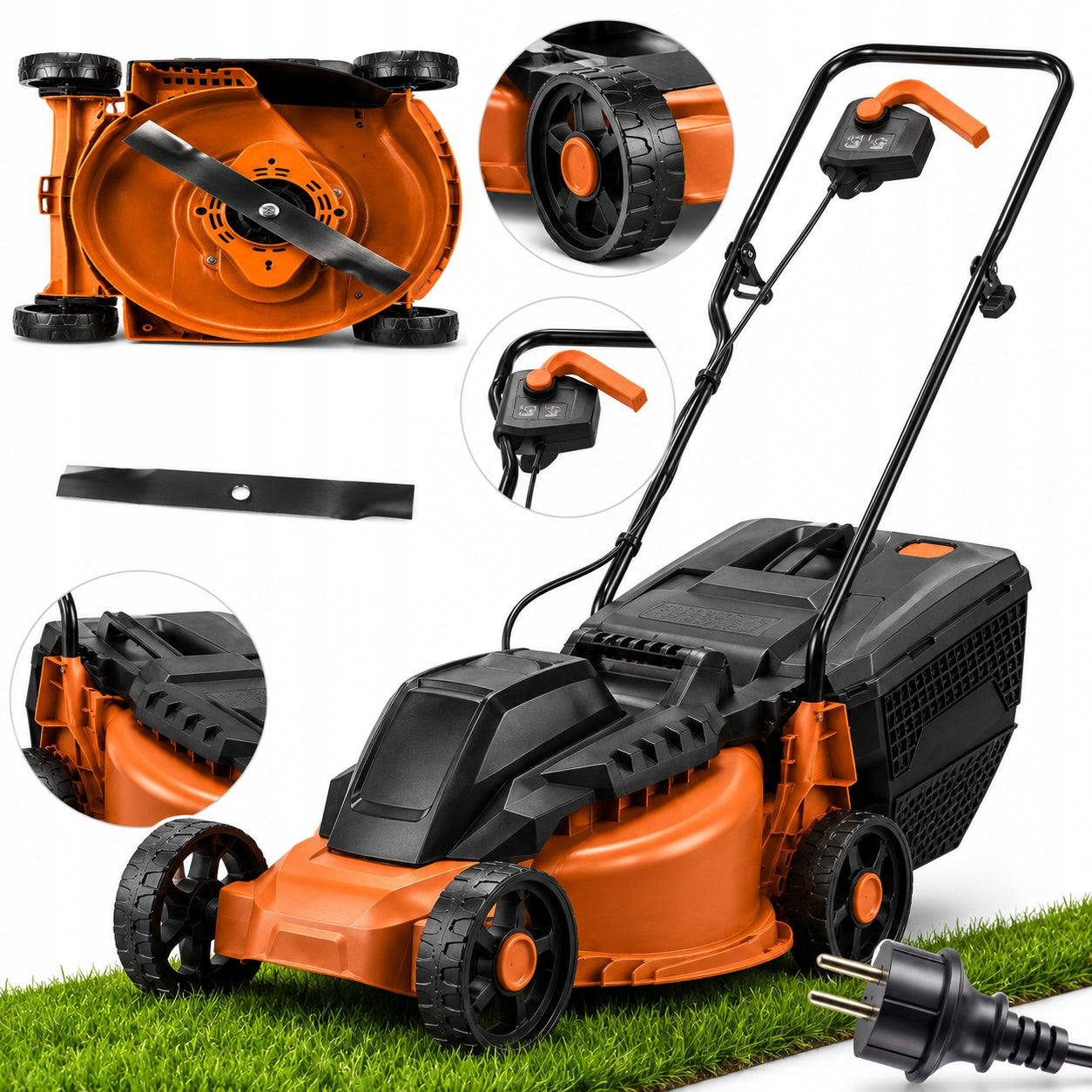 Electric mower Ondragon 2300 W 30 l 32 cm