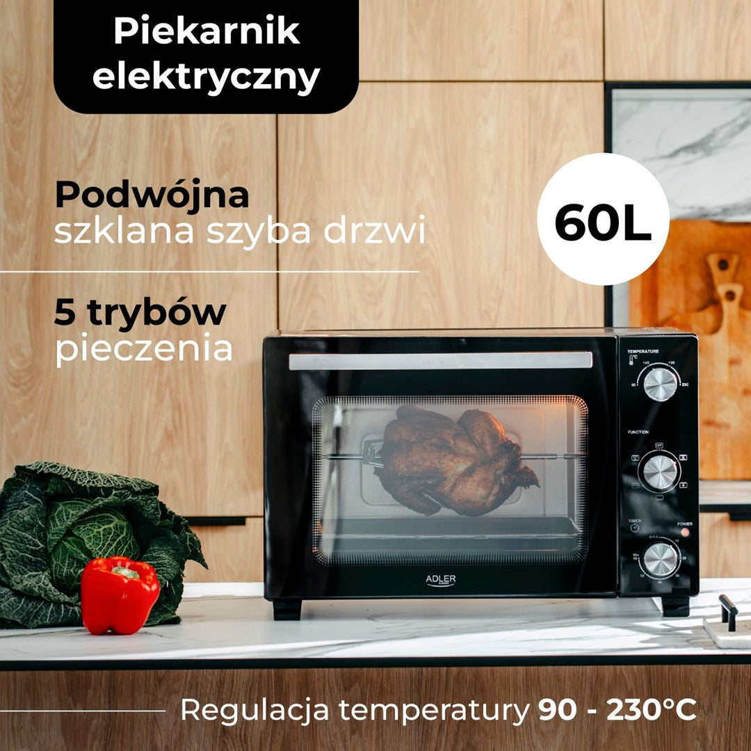 Electric oven ADLER AD 6028 Model AD 6028