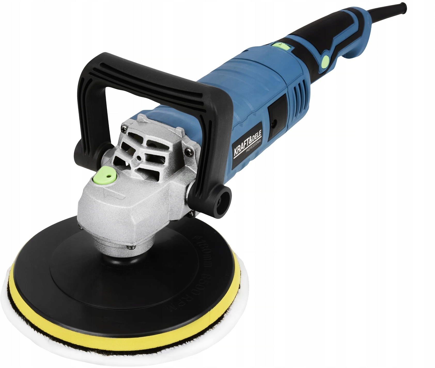 Electric polisher 2650W 180mm 800-3300 rpm set XXL KD3079 KRAFT&DELE Brand Kraft&Dele