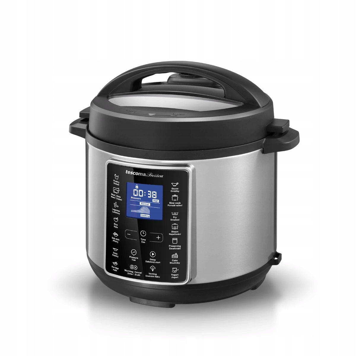 Electric pressure cooker PRESIDENT 5,5 l, multifunctional
