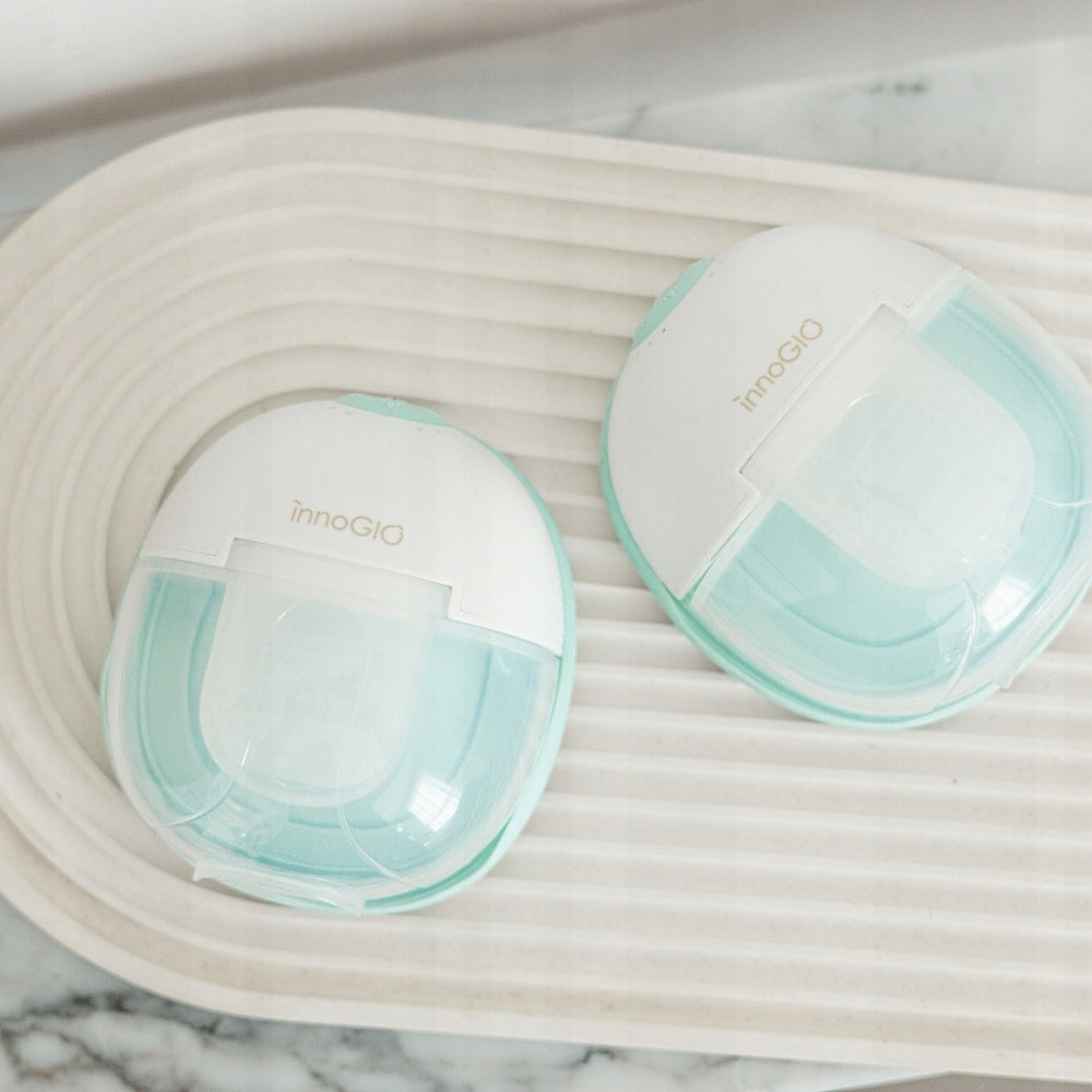 Electric shell breast pump InnoGIO GIO-361 double with warm compress Manufacturer of a medical device brak informacji