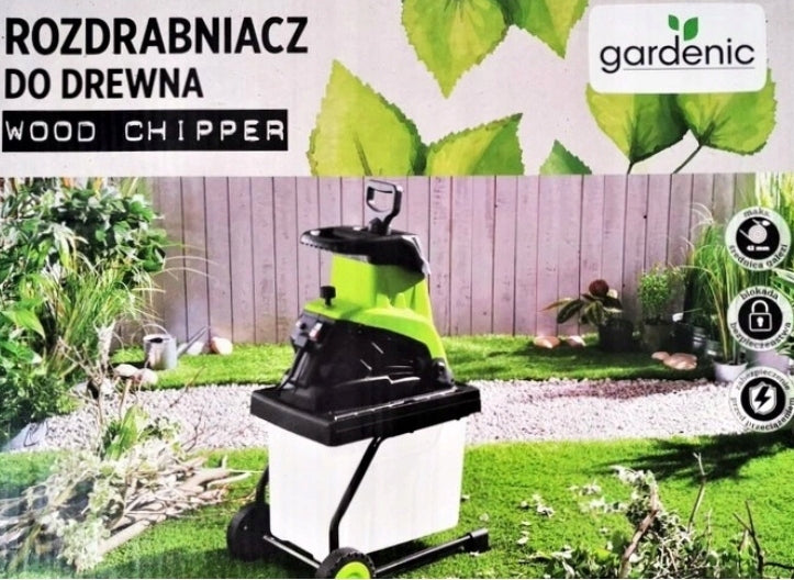 Electric shredder Gardenic for branches 45 L EAN (GTIN) 5609288198277