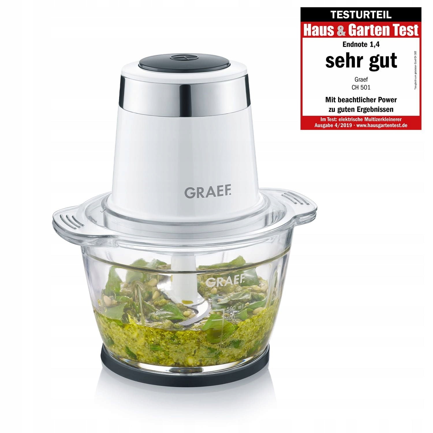 Electric shredder Graef CH501 (White)