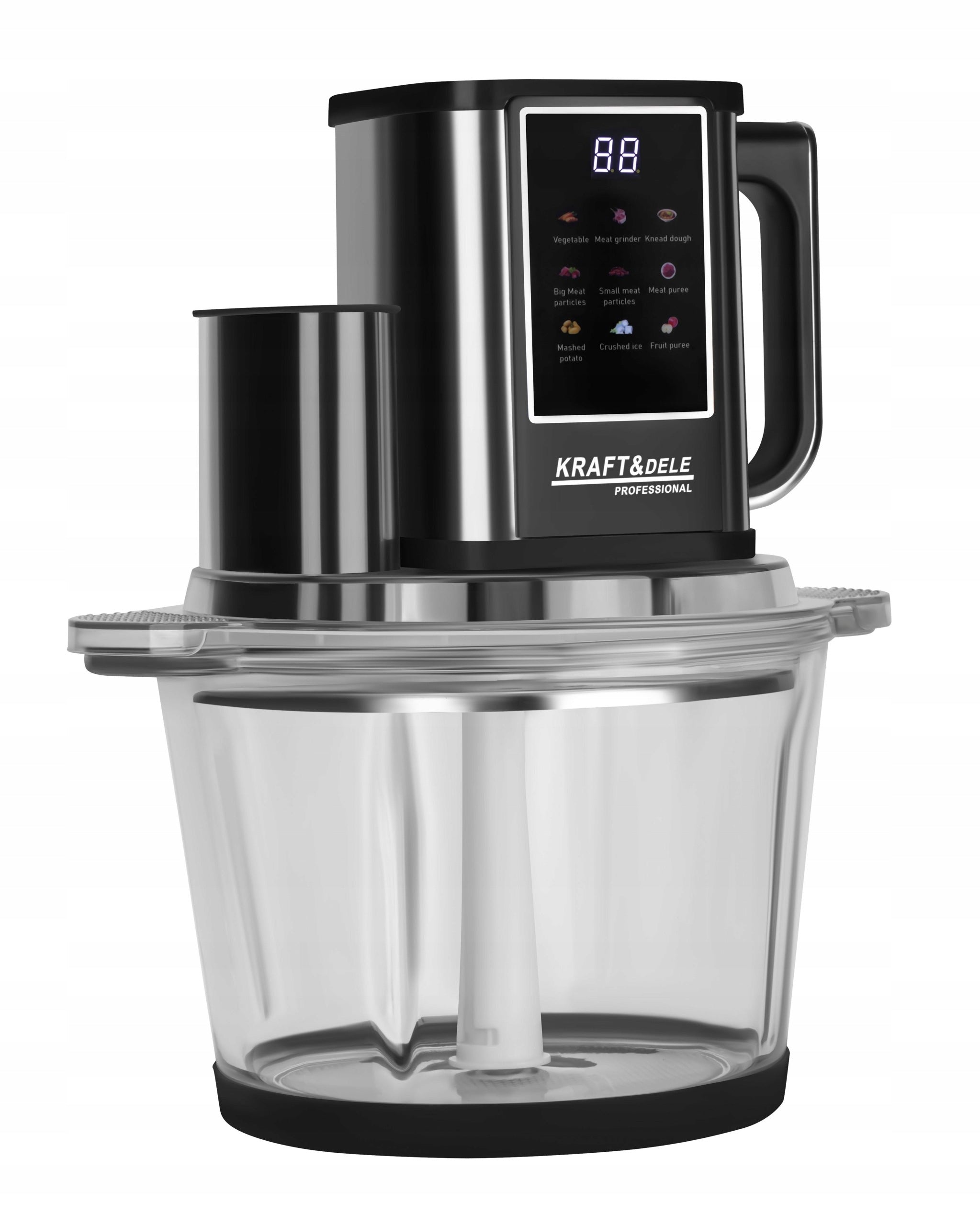 Electric shredder for vegetables and meat 3L 550W Dominant color black