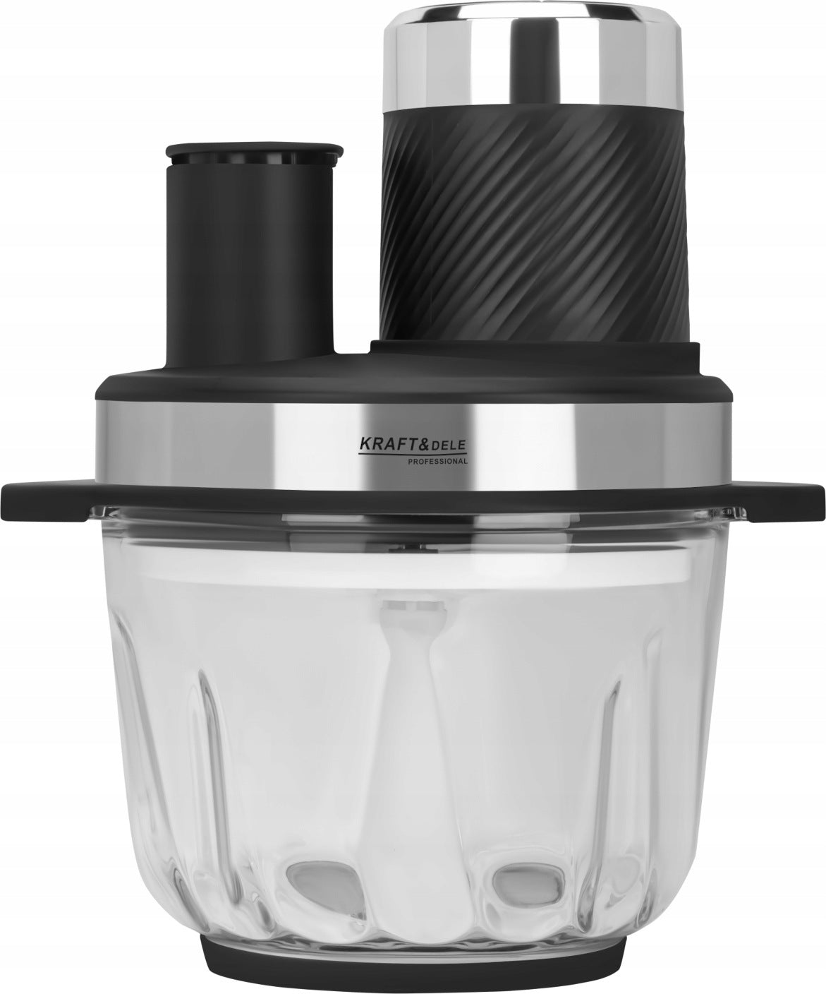 Electric shredder for vegetables and meat 3L 550W with bowl Dominant color black