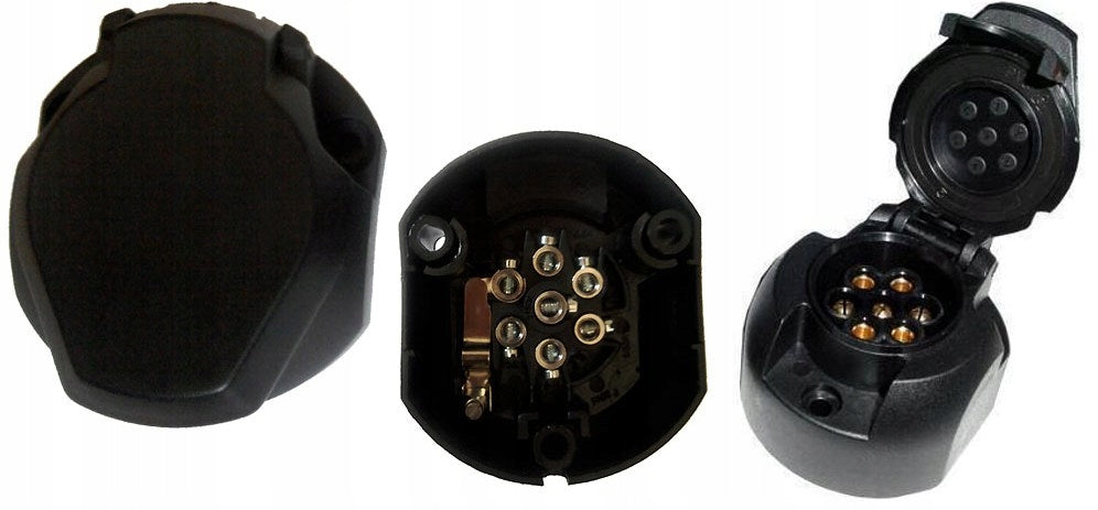 Electric socket of towing hook 7 pin with disconnection P.fog Brink