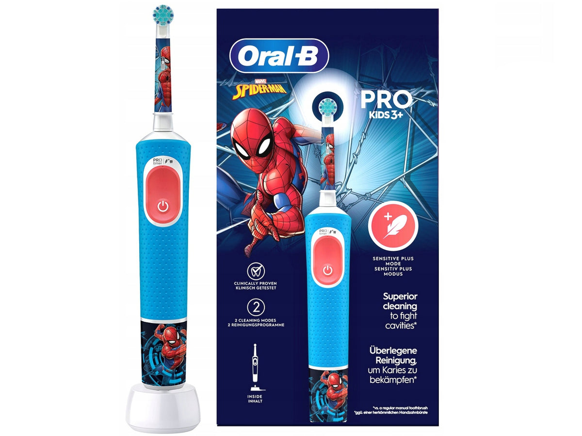 Electric toothbrush Oral-B PRO Kids 3+ Spider-Man Manufacturer code Kids Spider-Man