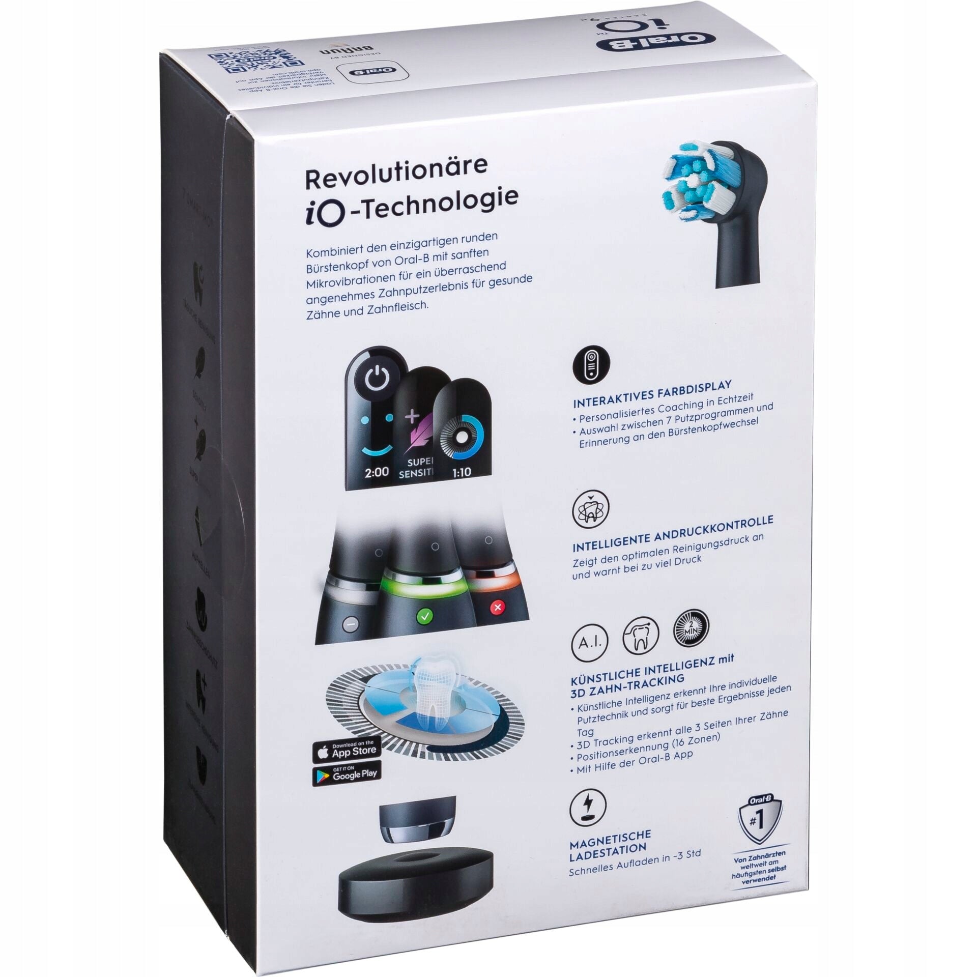 Electric toothbrush Oral-B iO 9N black cordless - ORIGINAL Manufacturer code Szczoteczka elektryczna 9N