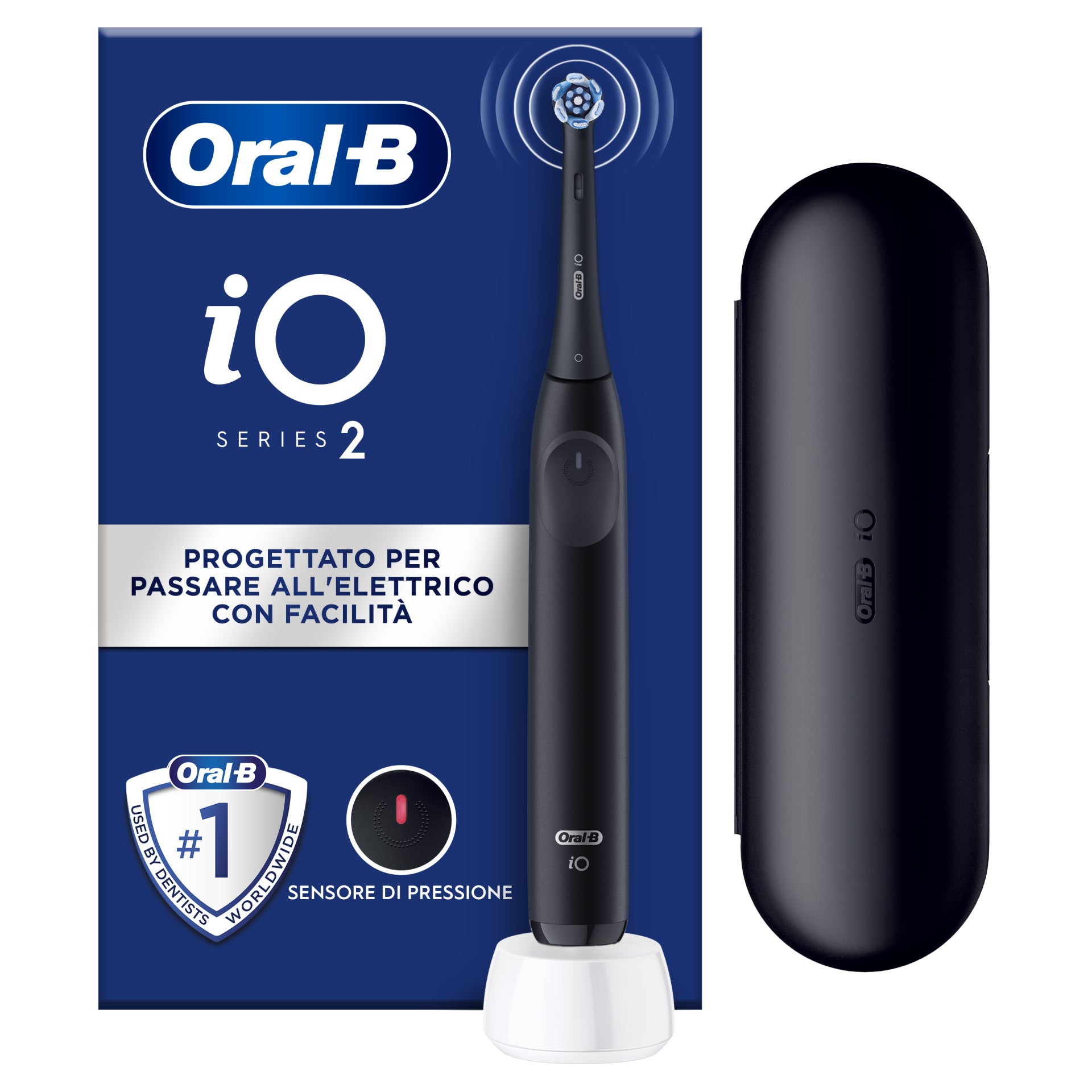 Electric toothbrush Oral-B iO Series 2 + 1 tip, case