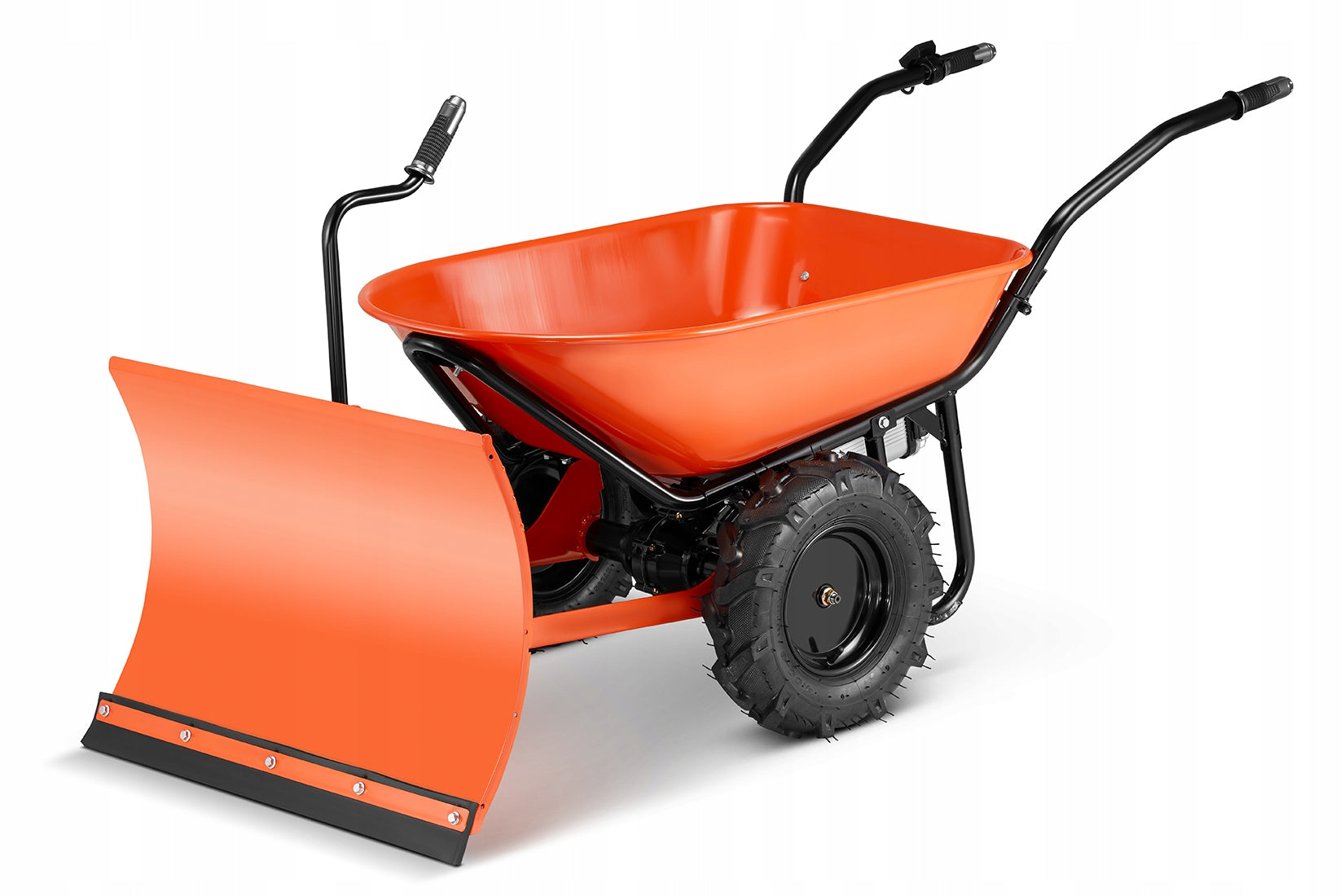 Electric wheelbarrow construction garden cradle BAUMR-AG 3in1 120L 260kg 40V Brand Baumr-Ag