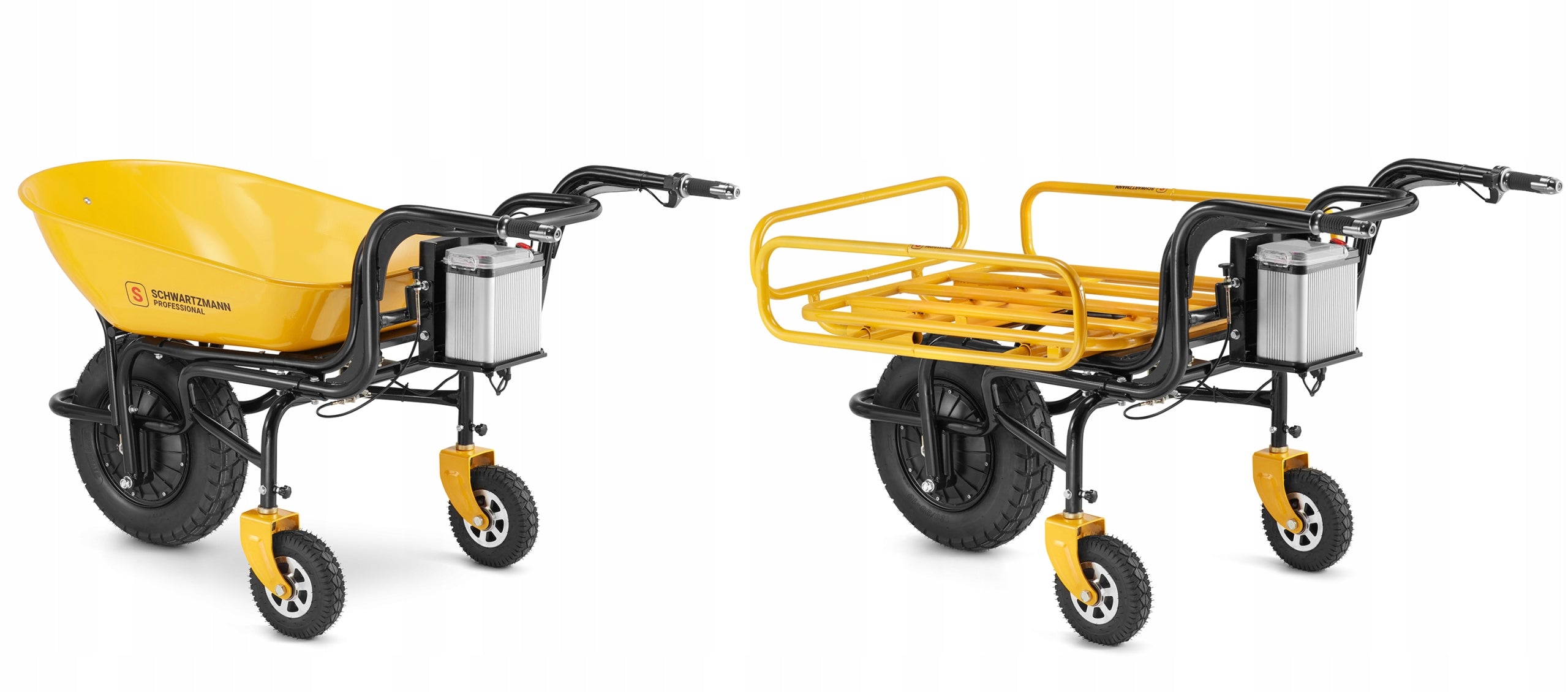 Electric wheelbarrow for battery with drive electric hauler 350W 150kg Manufacturer code WB150