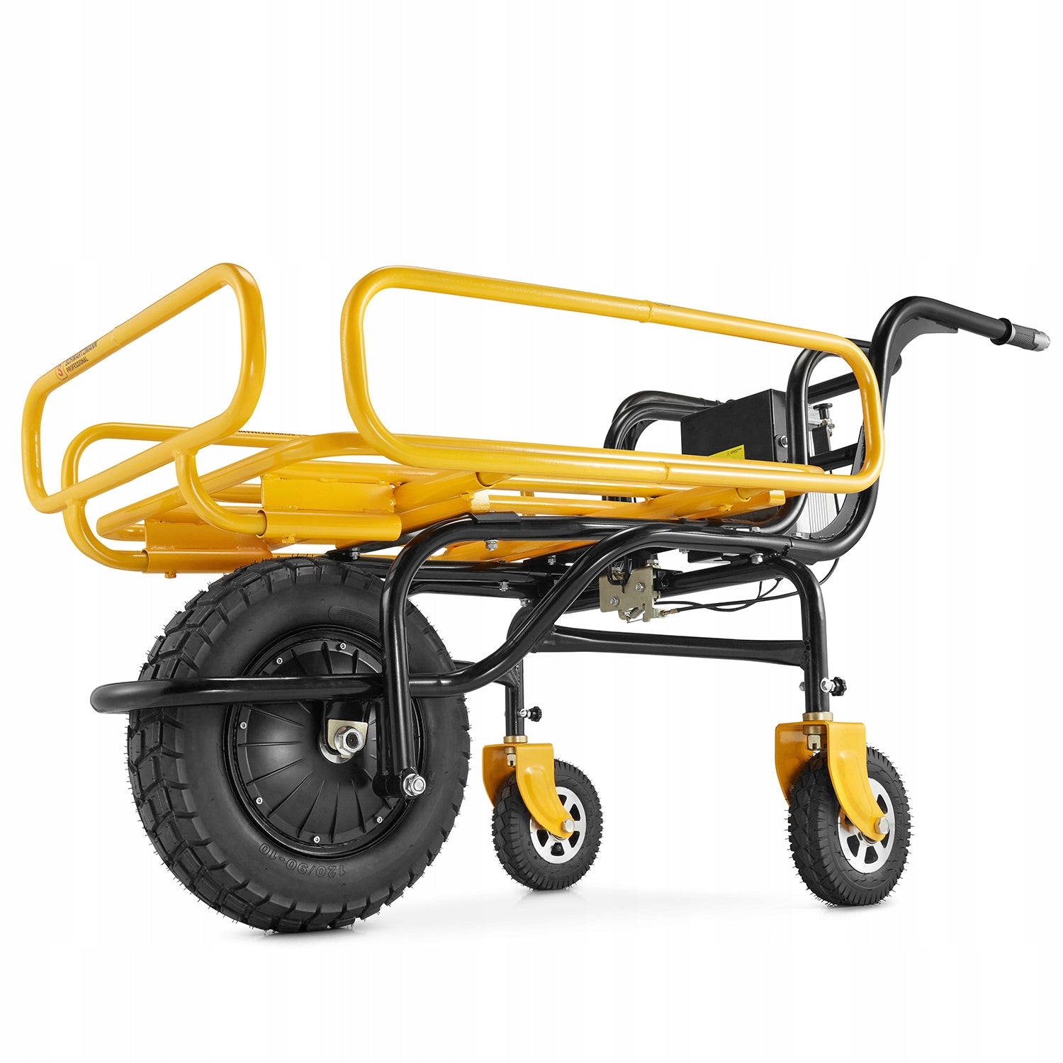 Electric wheelbarrow for battery with drive electric hauler 350W 150kg Product weight with unit packaging 50 kg