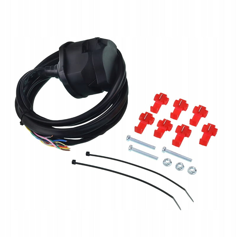 Electrical Harness Hook 13 Pin Universal Socket Cord 1,5M Branched