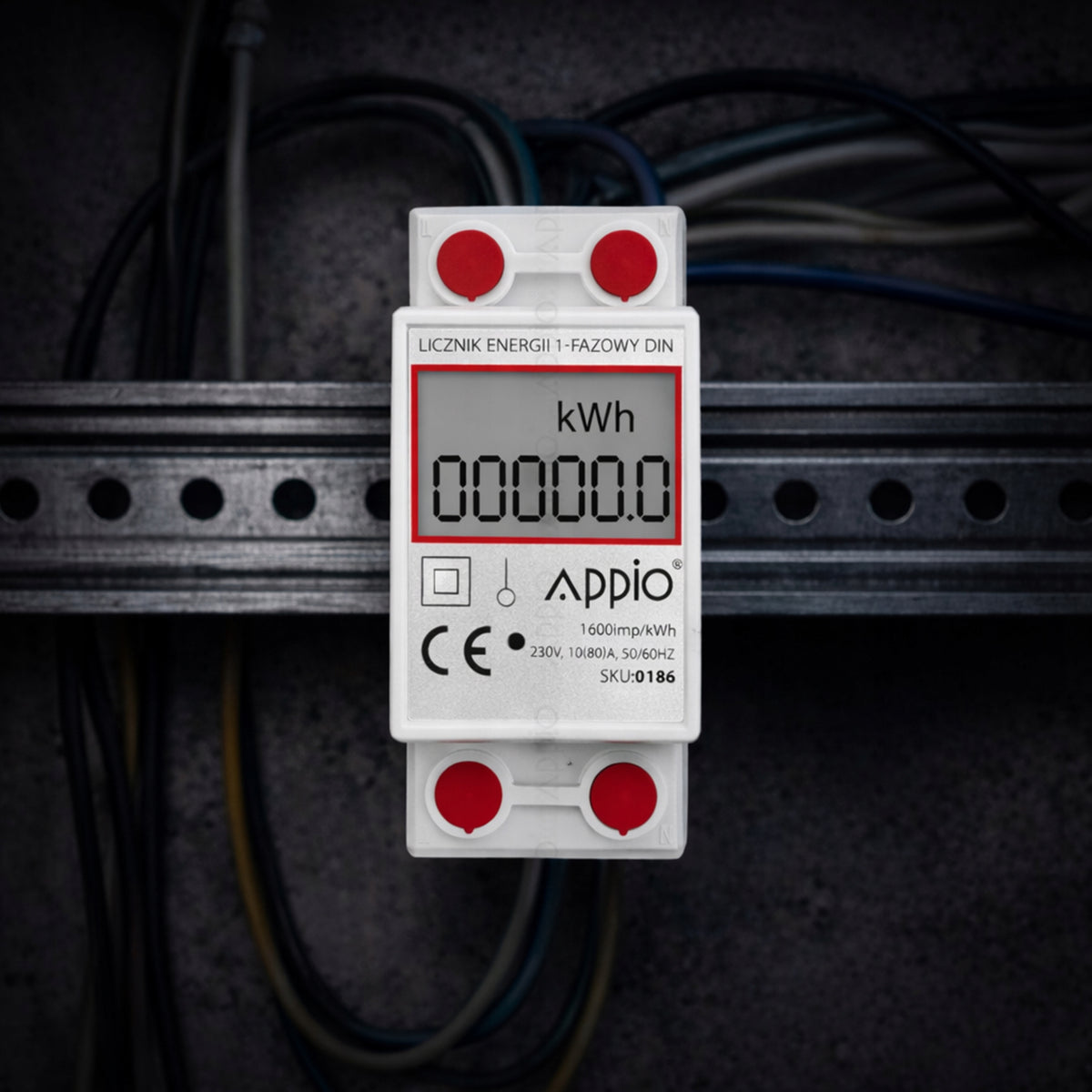 Electricity Meter Current Meter For Rail DIN Submeter 1F Packaging status original