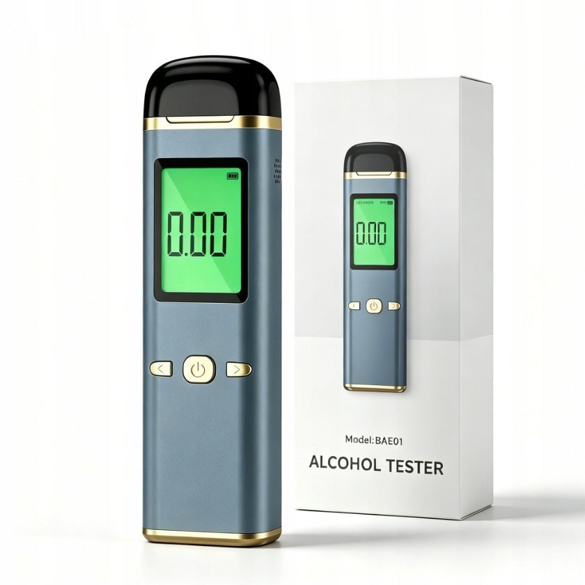 Electrochemical Breathalyzer 1000 Record Sets Contactless Inflatable Packaging status original