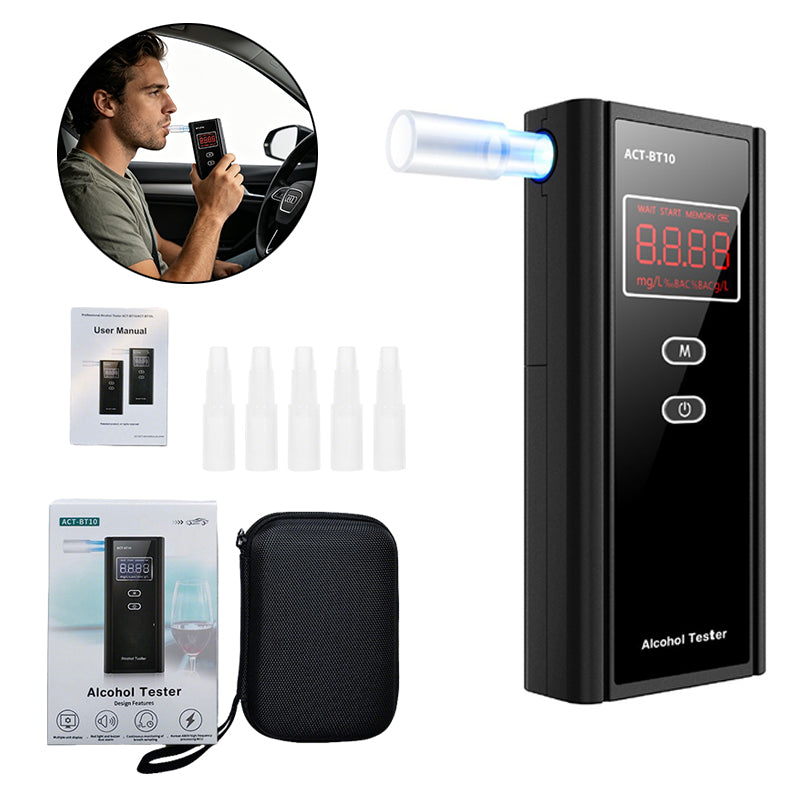 Electrochemical breathalyzer 5 MOUTHPIECES ACCURACY AS POLICE