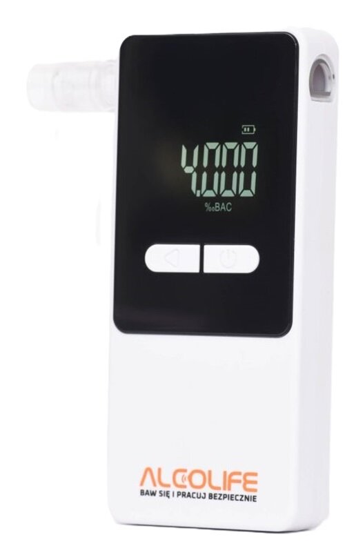Electrochemical breathalyzer ALCOLIFE S3 Kind electrochemical