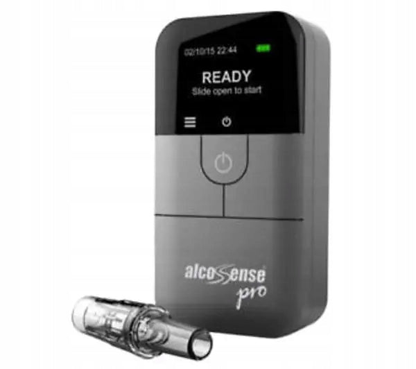 Electrochemical breathalyzer AlcoSense Pro Battery Calibration Thermometer Packaging status original