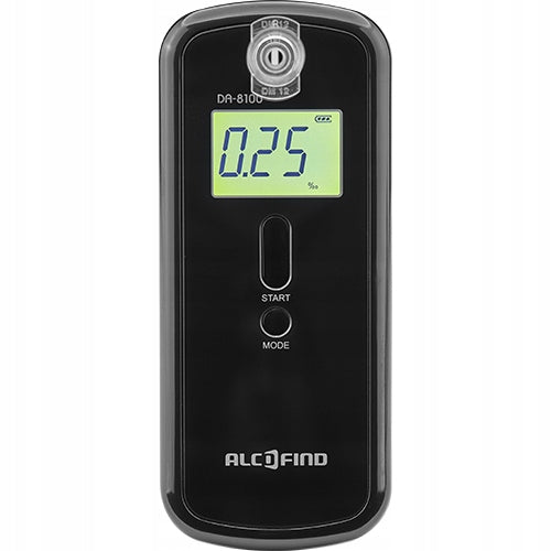 Electrochemical breathalyzer Alcofind DA8100 calibration freebie