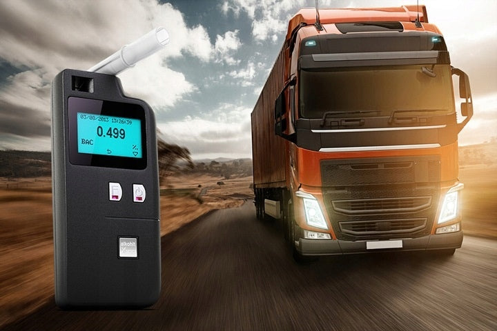 Electrochemical breathalyzer Alkohit X100 free calibrations without limit Manufacturer code 5907781851157