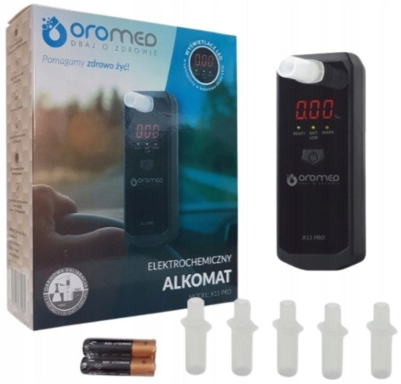 Electrochemical breathalyzer OROMED X11 Pro 1 pc.