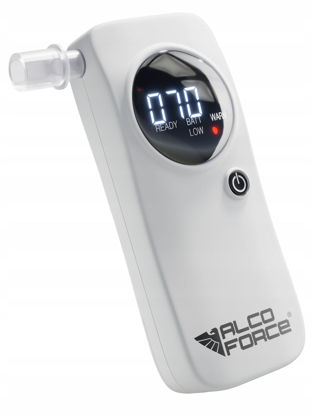 Electrochemical breathalyzer Precision AlcoForce EVO-1 WHITE + Calibration Packaging status original