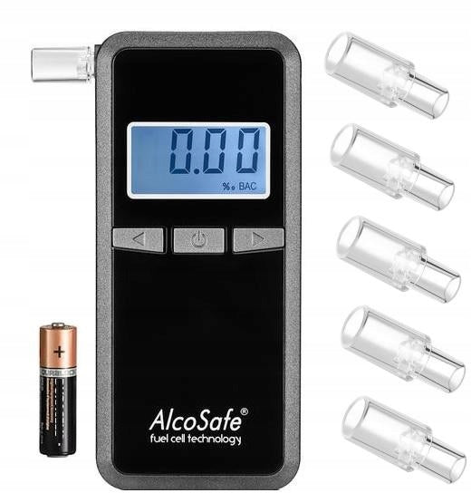 Electrochmic breathalyzer AlcoSafe F8 Black Brand AlcoSafe