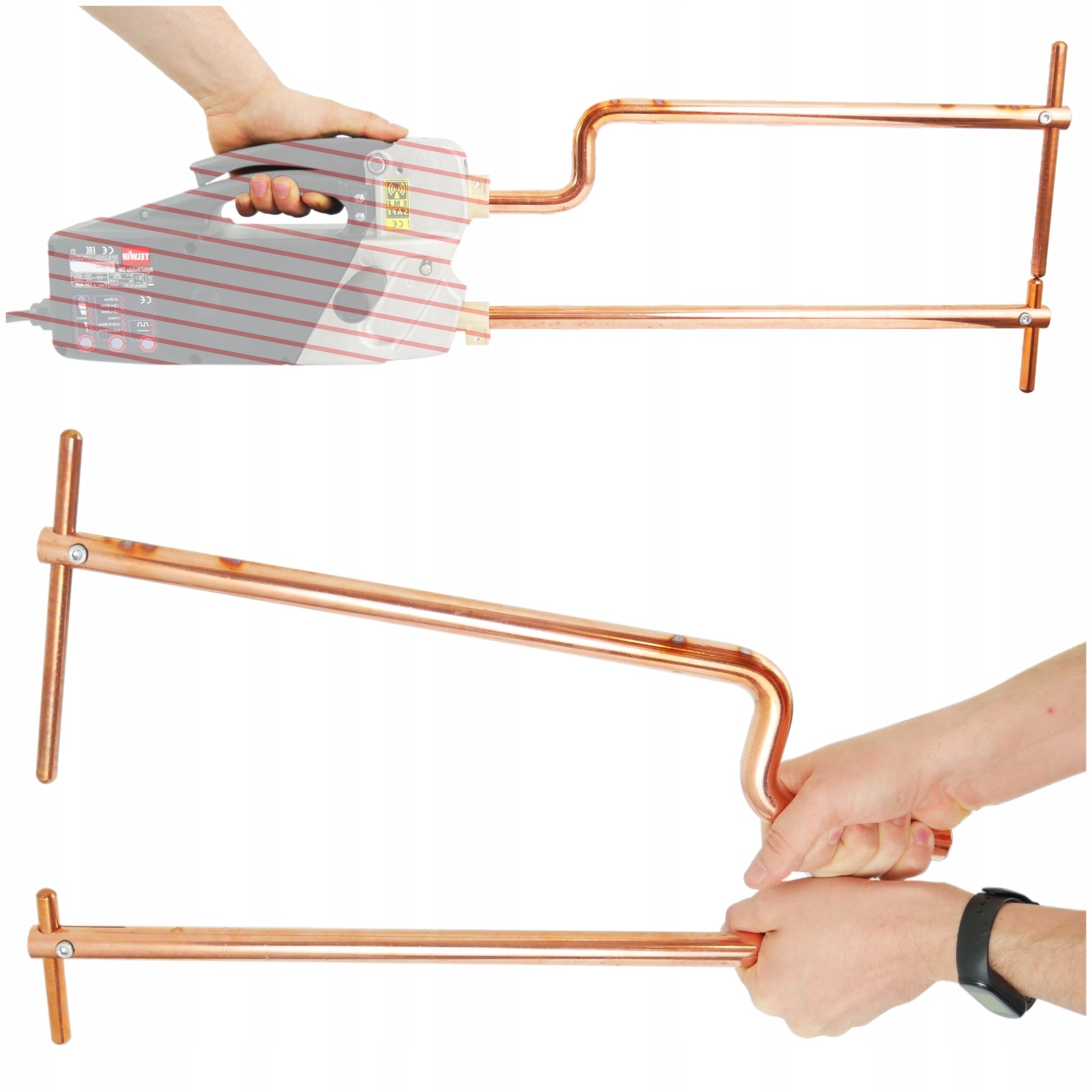Electrode XA9 500mm Arms for Tick Welding Machine Modular TELWIN 803156